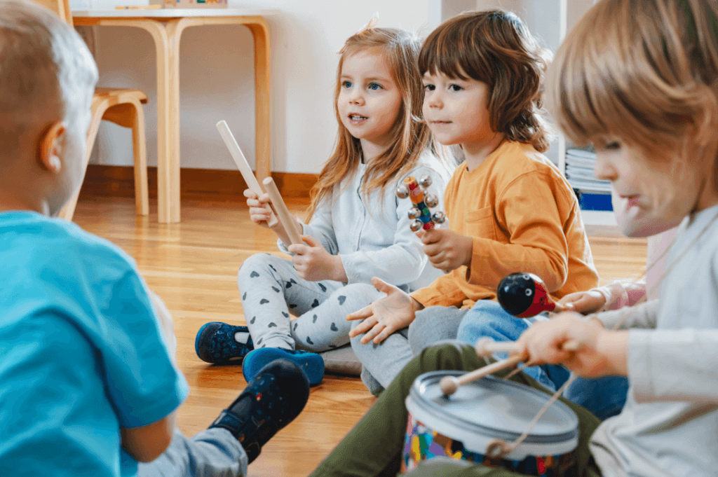 Children playing